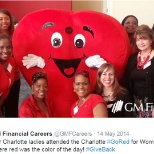 Our Charlotte ladies attended the Charlotte #GoRed for Women Luncheon! #GiveBack