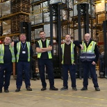 Good team of people in the Leeds Warehouse