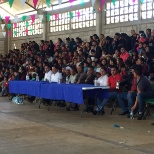 Evento de la primavera, ahí estamos los directivos de las escuelas correspondientes