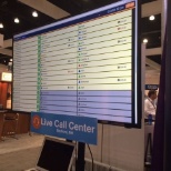 Live Streaming of Call Center at Trade Show