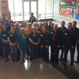 The home office volunteered at Second Harvest Food Bank during National Volunteer Week!