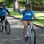 Wawanesa employees at CMHA's Ride Don't Hide annual community fundraiser bike ride